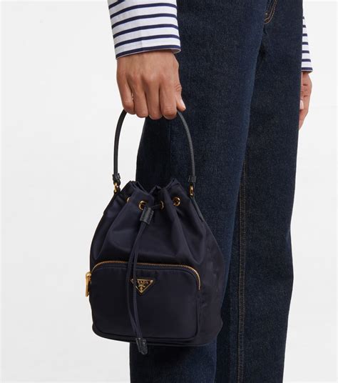 prada bucket tote|Prada nylon bucket bags.